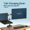 review from roy M. "Life Changing Desk! Back soreness gone!!"