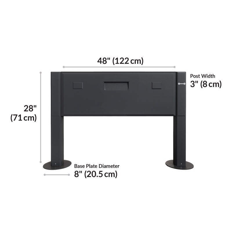 power beam is 48 inches wide and 28 inches tall  image number null