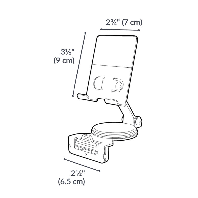 tech track phone stand with white background image number null
