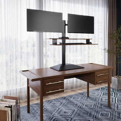 VariDesk&reg; Premier Electric Dual-Monitor Series 2