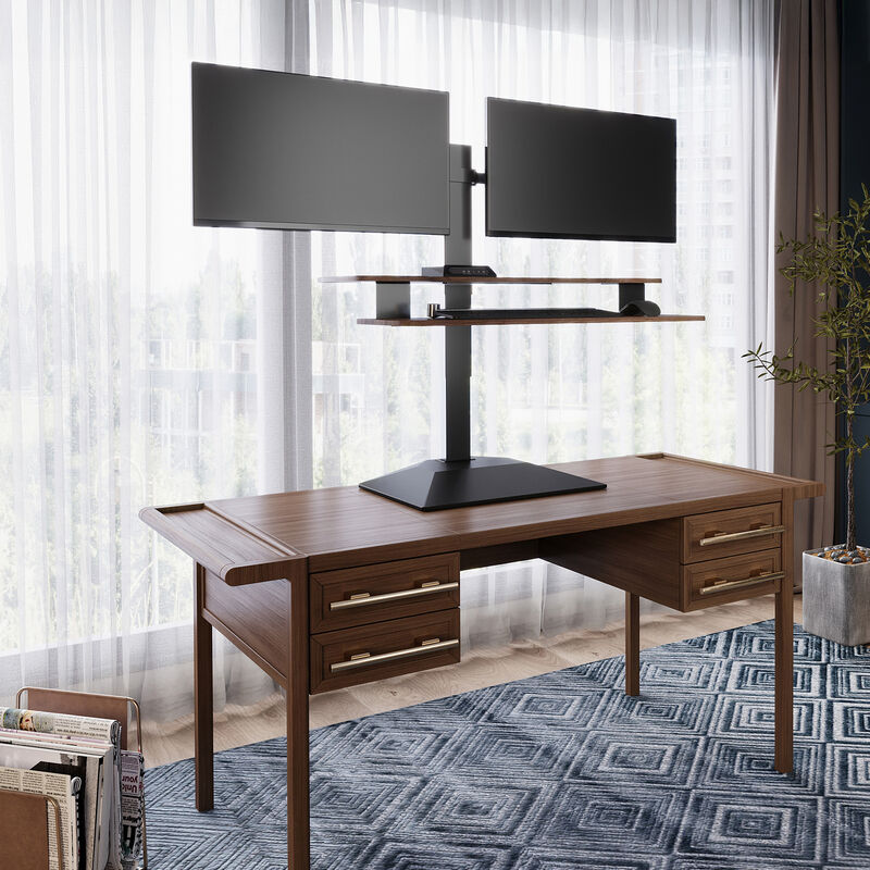 VariDesk&reg; Premier Electric Dual-Monitor Series 2 image number null