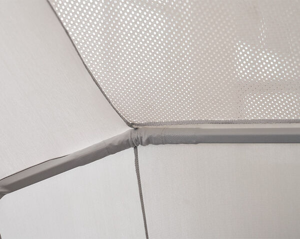 VariFocus&trade; Canopy closeup of the fabric and mesh material