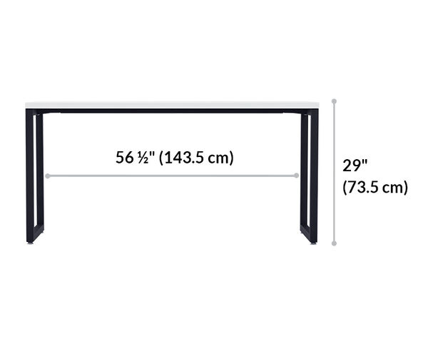 table is twenty nine inches tall