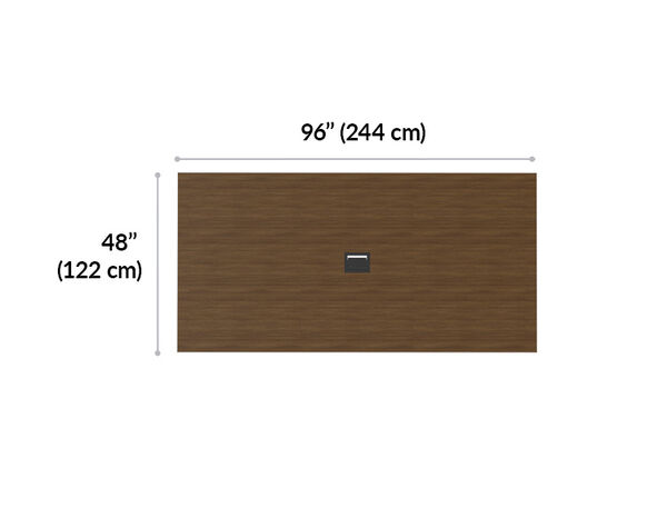 vari conference table width 48 inches long