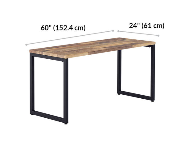 table is sixty inches long