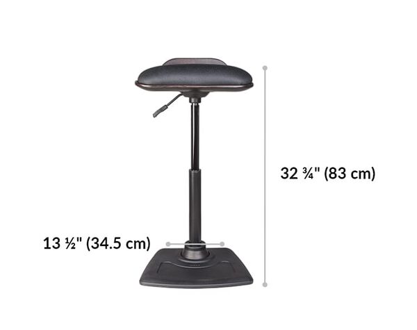 Vari active seat maximum height 32 and 3 quarter inches.