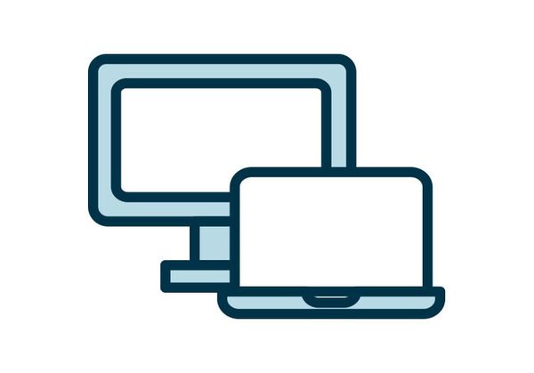 Monitor & Laptop
