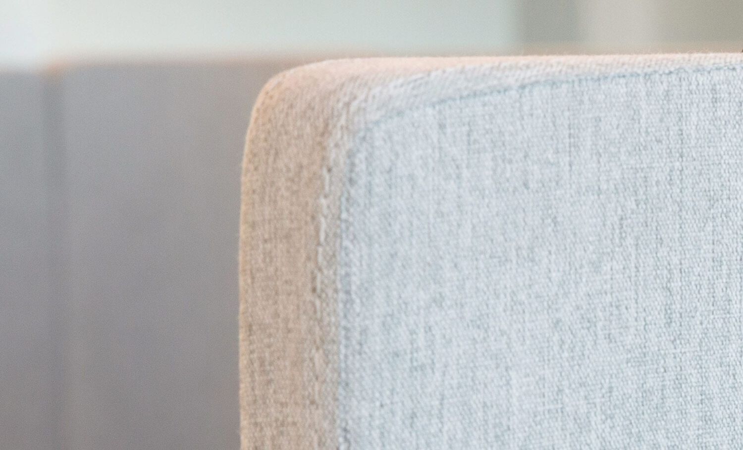 mist gray fabric finish
