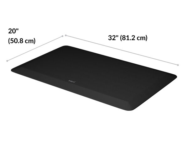 standing mat 34 by 22 is 34 inches wide and 22 inches long