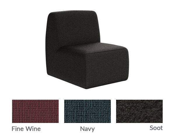 haven armless chair
