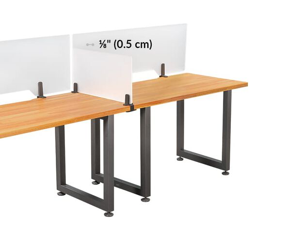 privacy panel is 0.13 inches thick