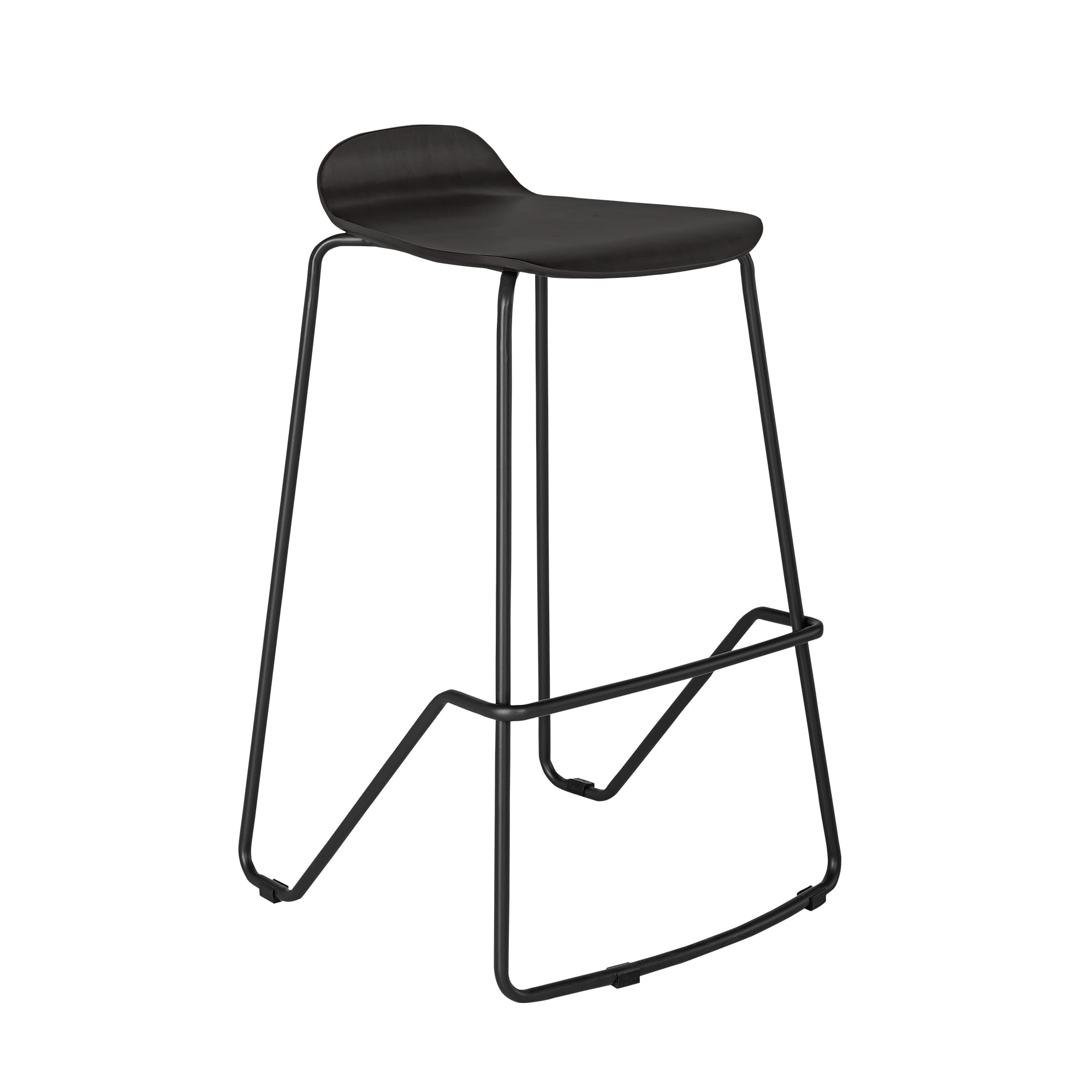 Wood Conference Stool Espresso