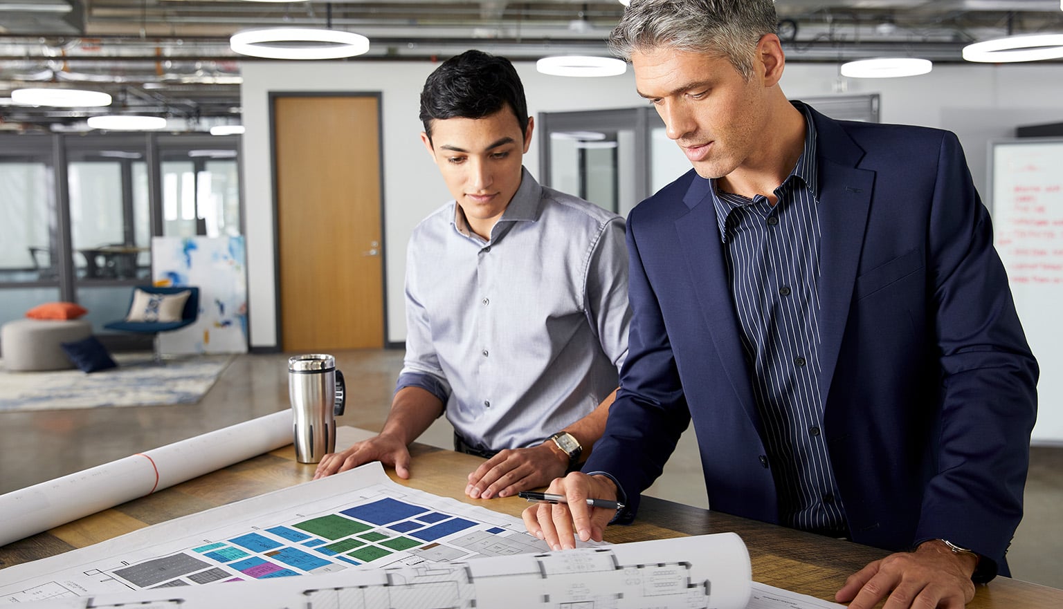 Vari space planner directs furniture installation