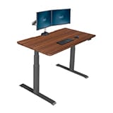 Electric Standing Desk 60x30 darkwood