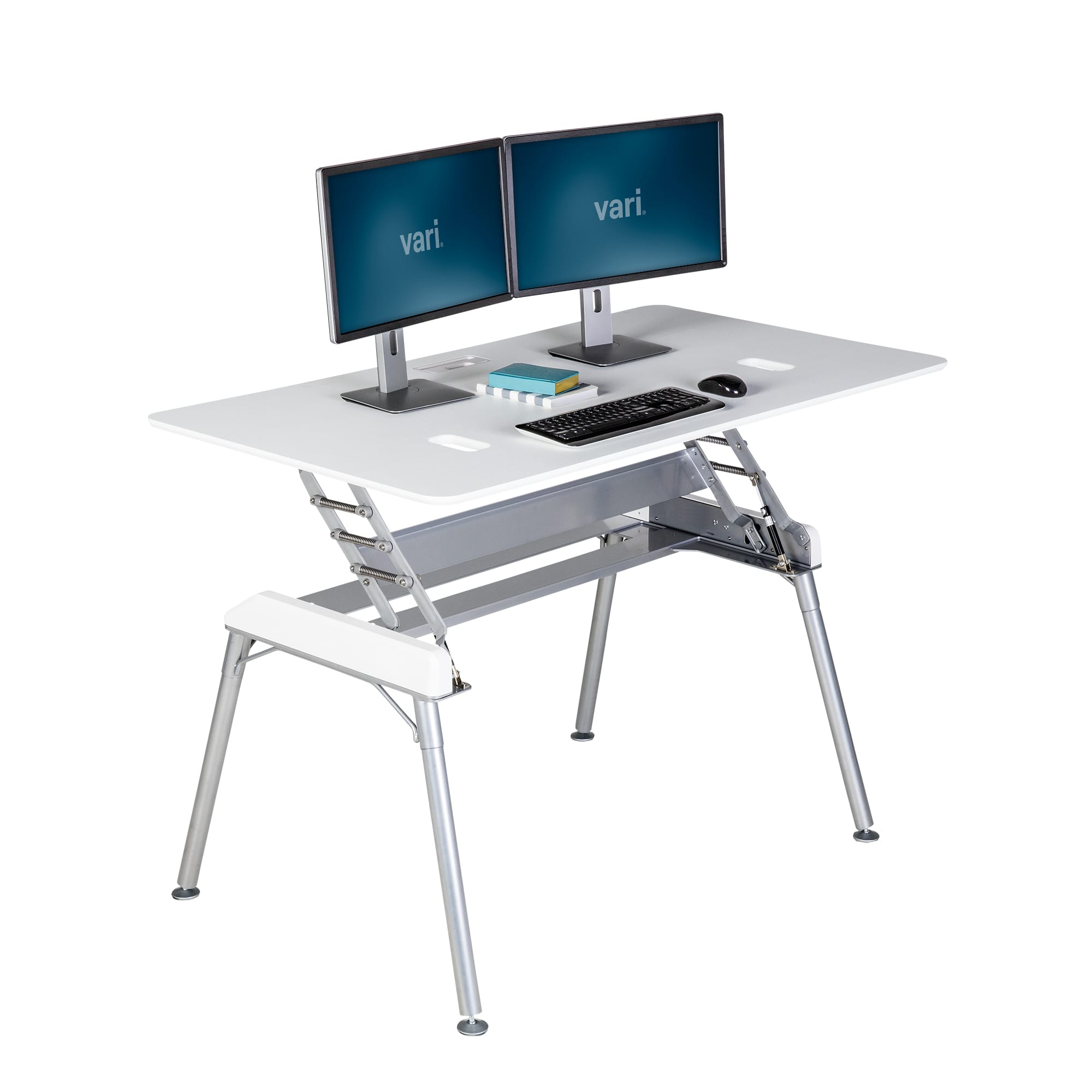 standing desk 60x34 white