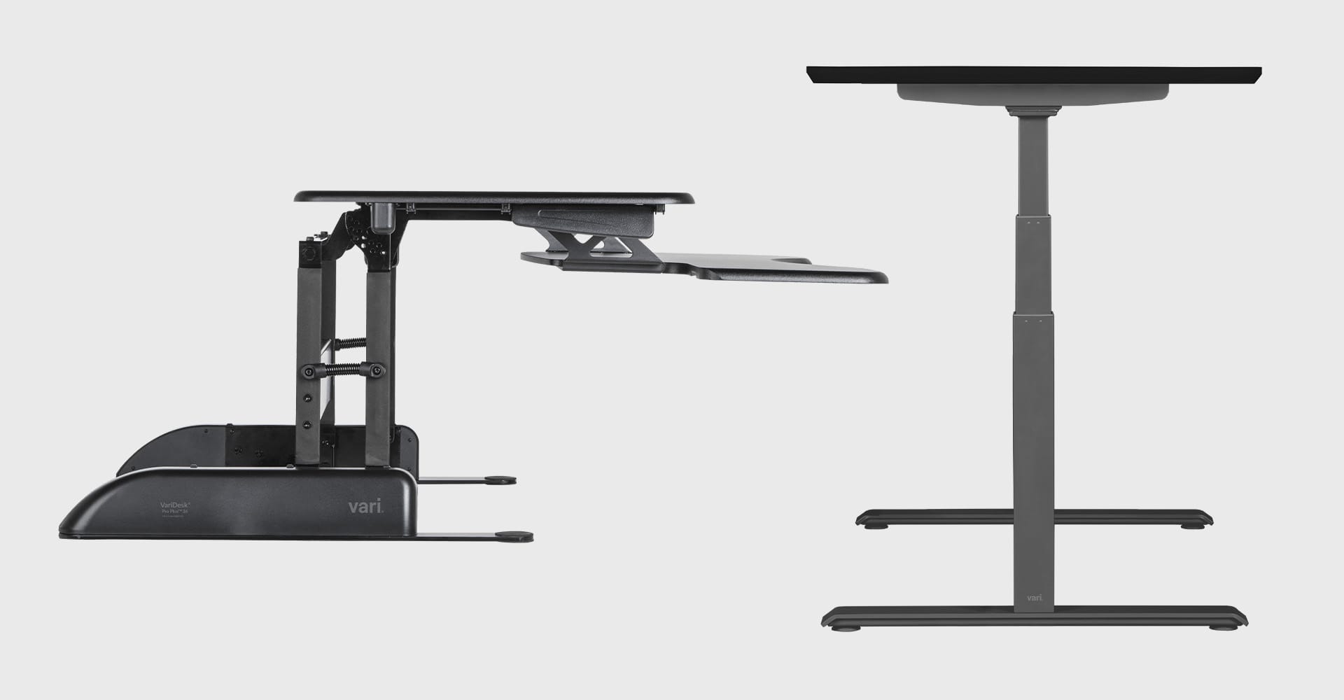 standing desk and varidesk converters are great solutions for your workspace