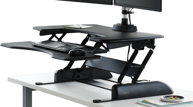 Desktop Sit Stand Adjustable Desk, Best Stand Up Desk Riser