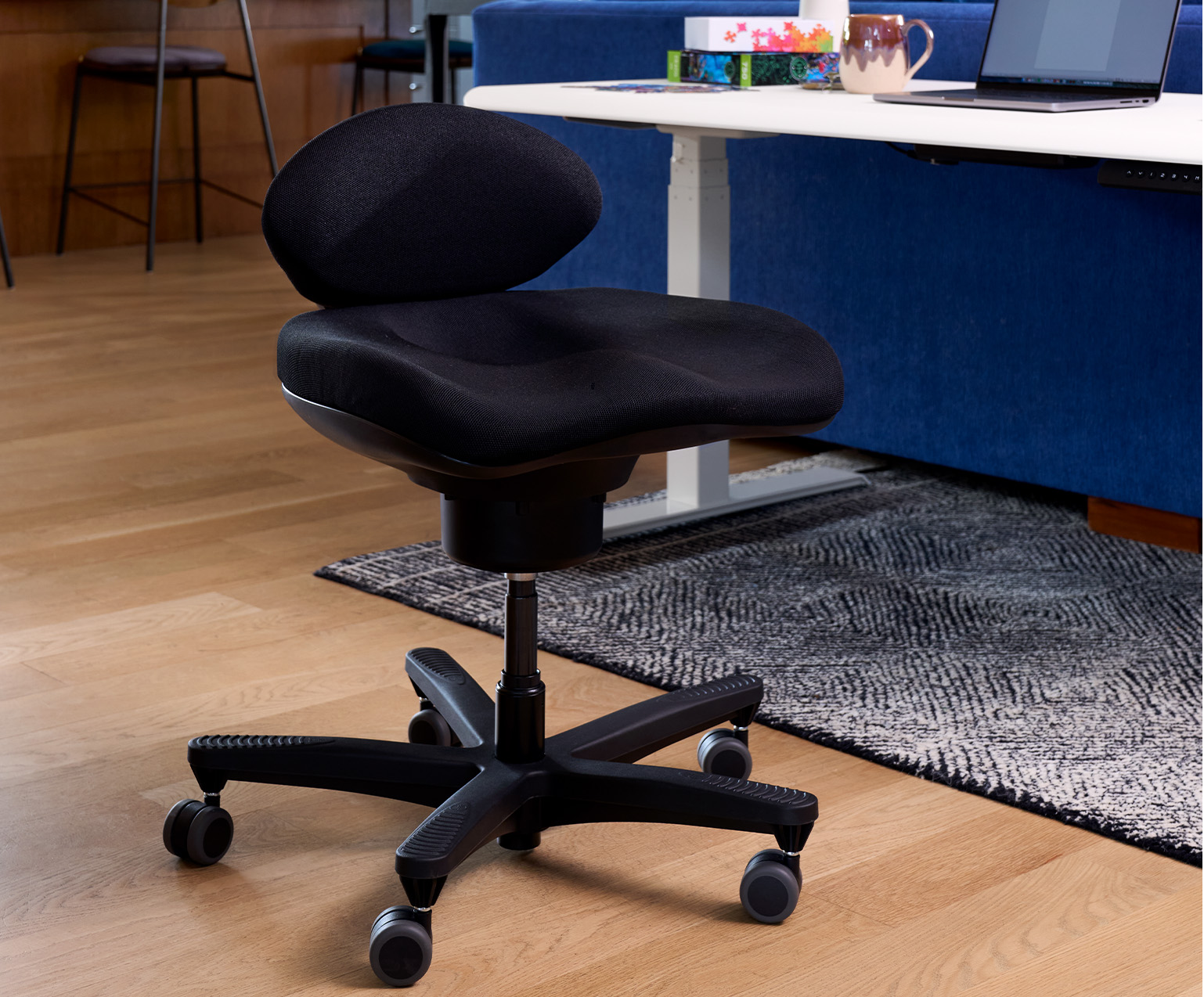 open work from home space with a vari corechair