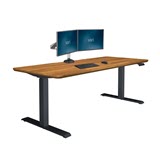 Electric Standing Desk 72x30 Butcher Block