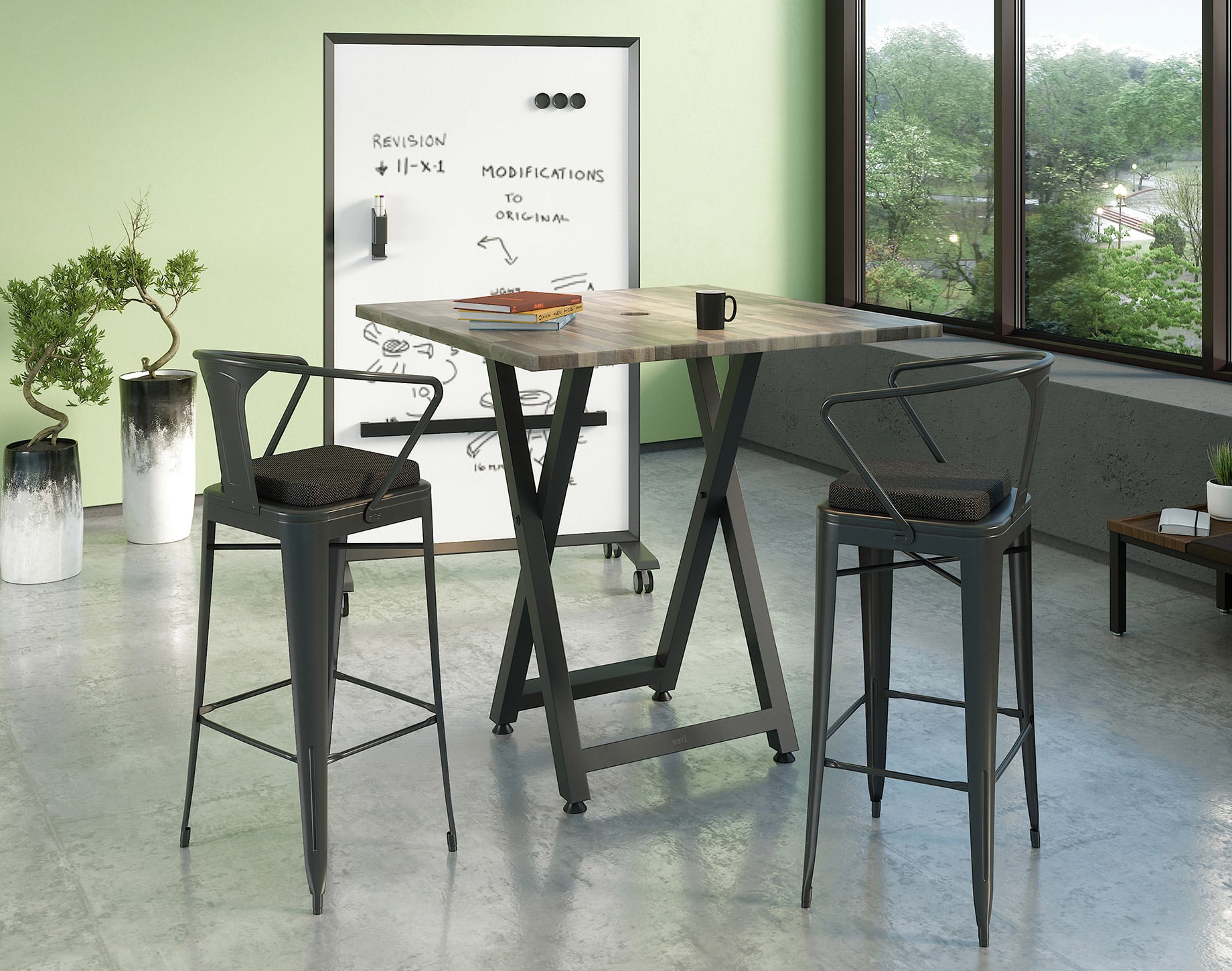 common spaces in open office