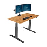 Electric Standing Desk 48x30 butcher block