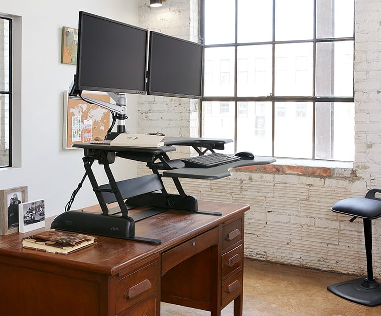 vari work from home setups in home office