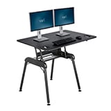 standing desk 48x32 black