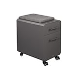 Slim Storage Seat Slate