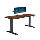 Electric Standing Desk 60x24 darkwood
