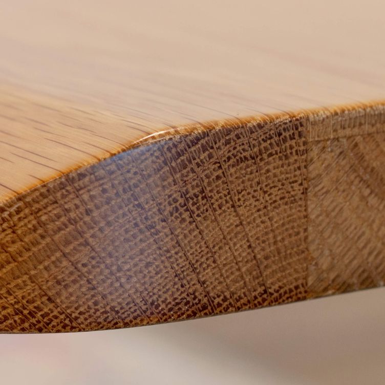 heritage walnut and white oak swatches