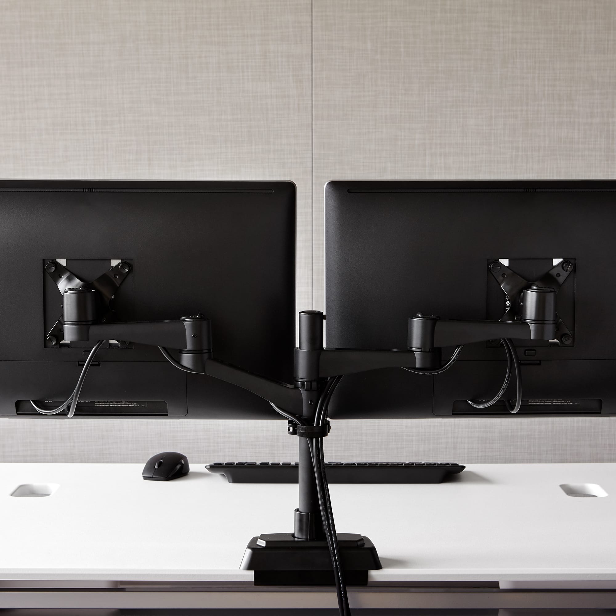 Dual Monitor Small Desk ubicaciondepersonas.cdmx.gob.mx