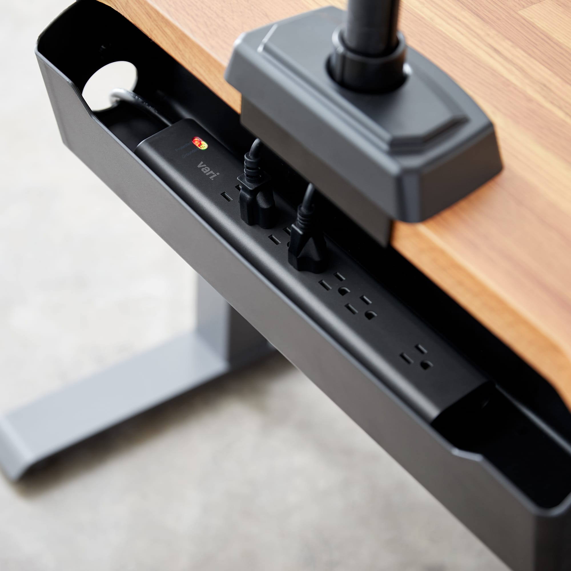 What is a Desk Power Strip and How to Install One