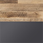 reclaimed wood and slate color swatch