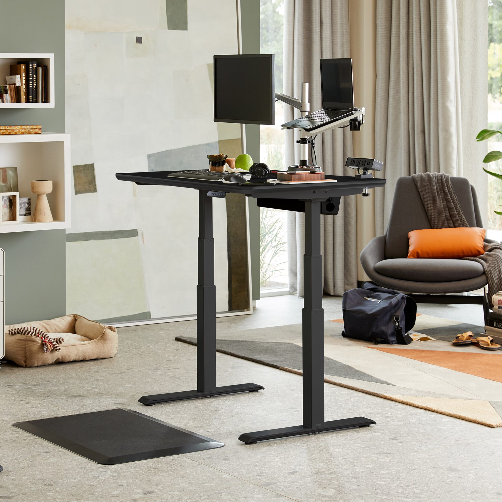 Electric Standing Desk 48x30 Height Adjustable Electric Desk Vari®