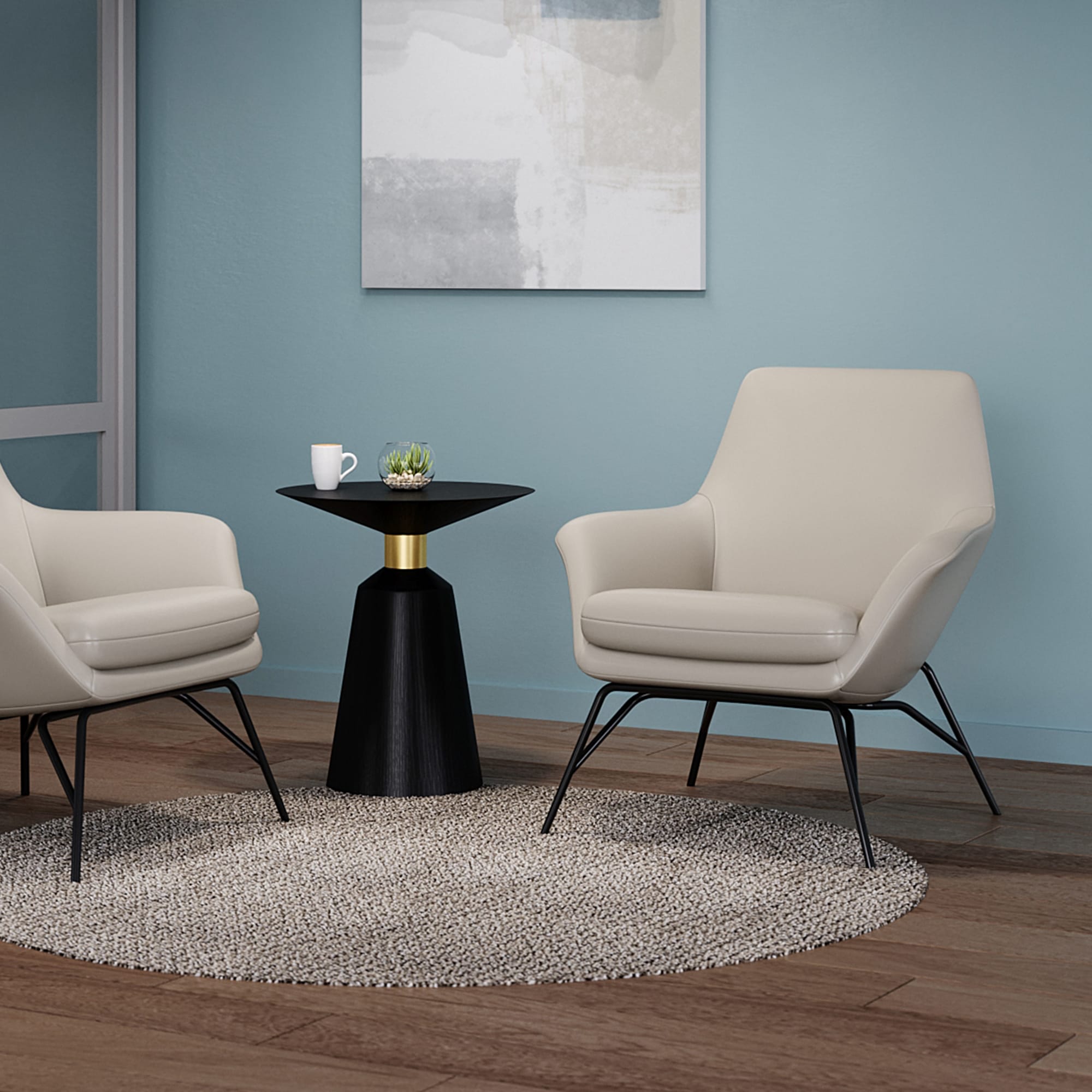 WHAT WE WANT  ARM CHAIR WN シリアルナンバー Avro Signature Gold Plastic Arm Chair at ₹ 650 | Avon Chair in