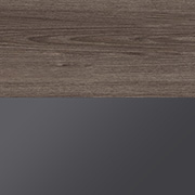 espresso wood and slate finish swatch