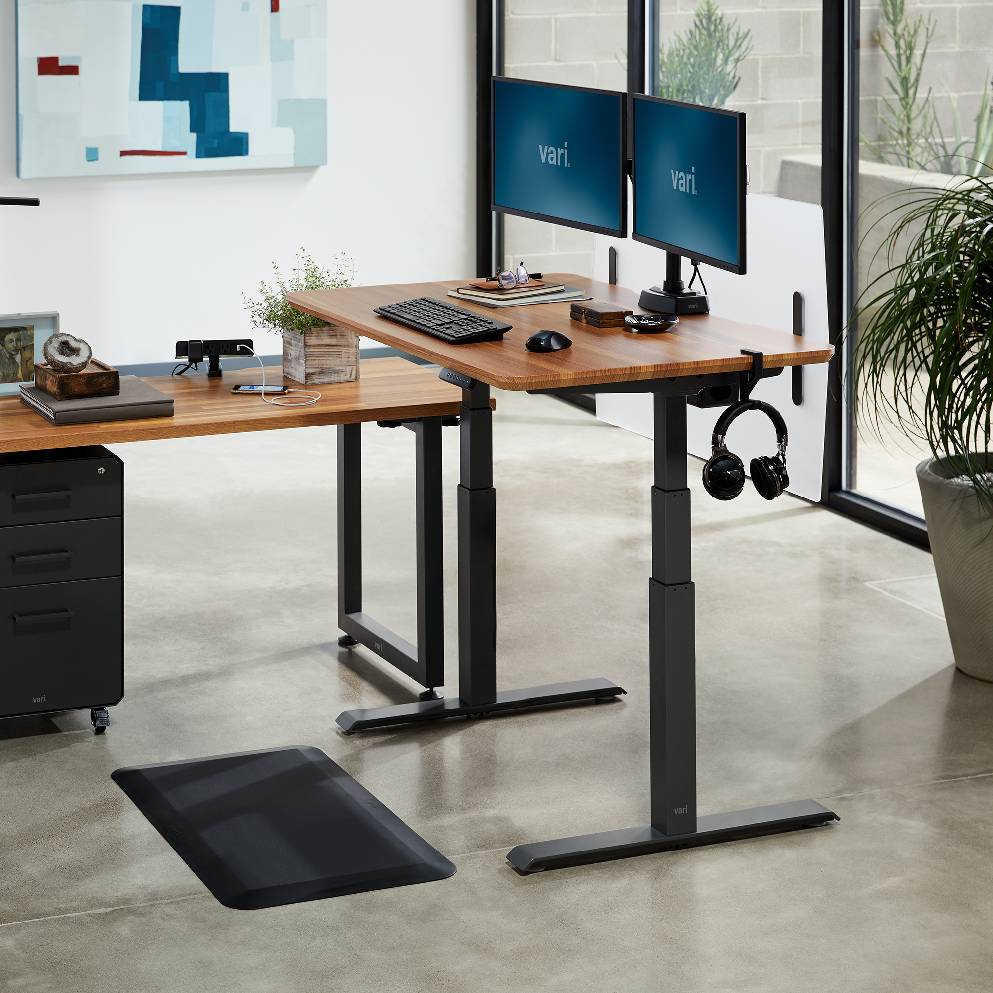 Electric Standing Desk 48x30 | Height Adjustable Electric ...