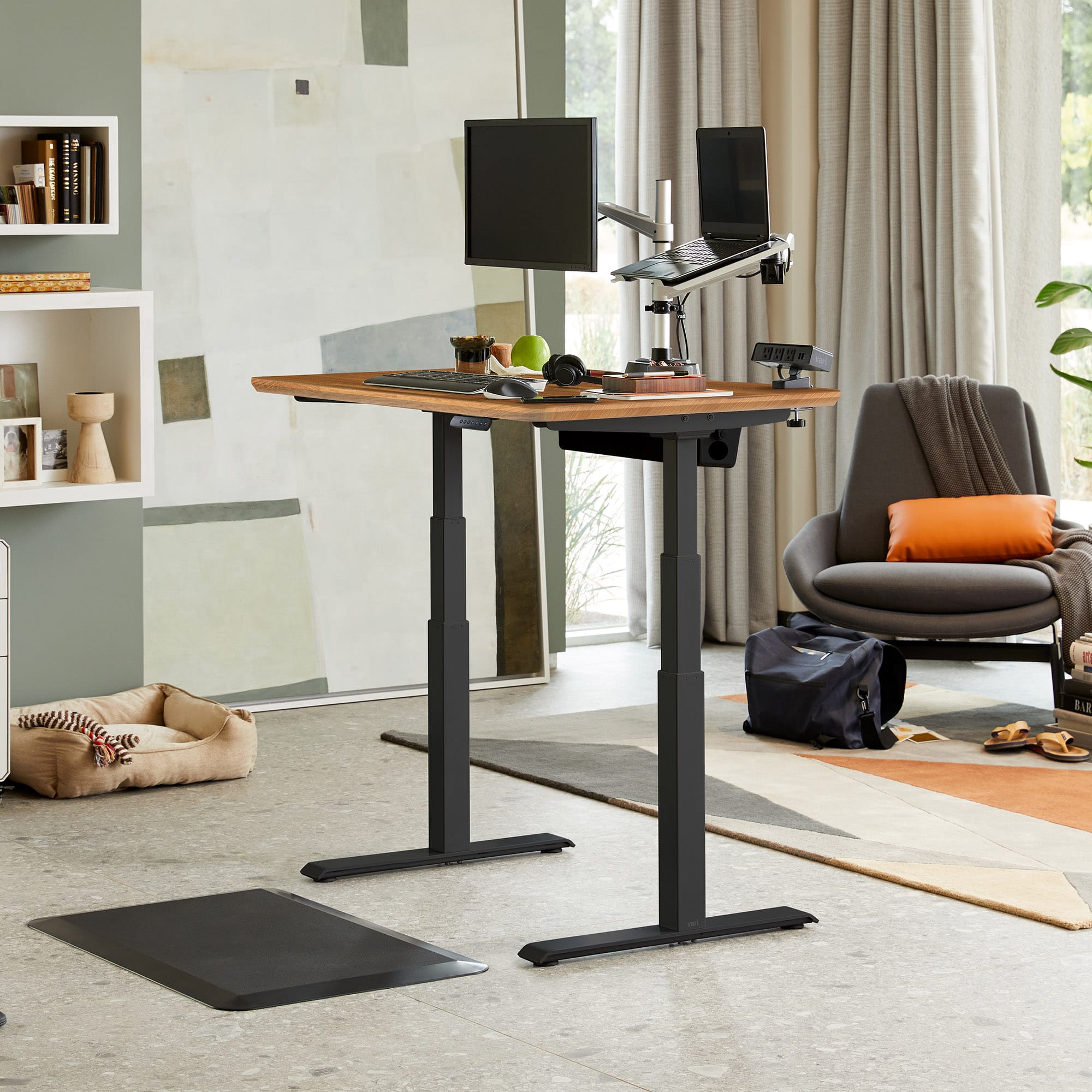 Electric Standing Desk 48x30 | Height Adjustable Electric Desk | Vari®