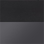 black and slate color swatch